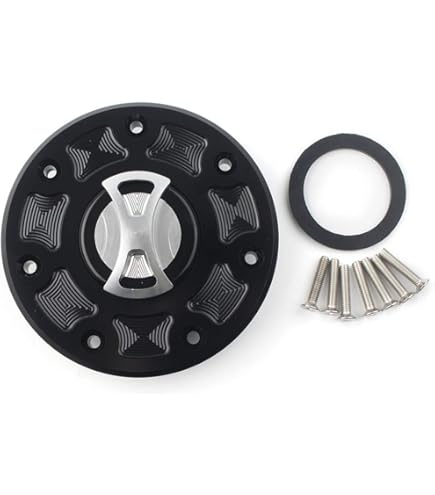 パーツ takka Amazon.com: Three T 7 Holes Keyless Twist-Off Gas Fuel Tank Cover